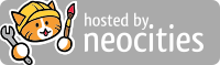 Hosted by Neocities button.